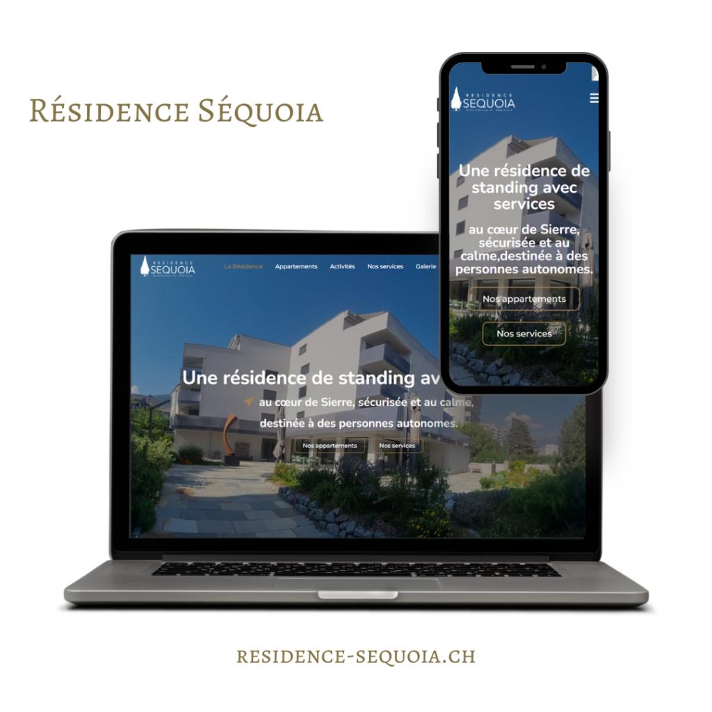 Site web Résidence Séquoia