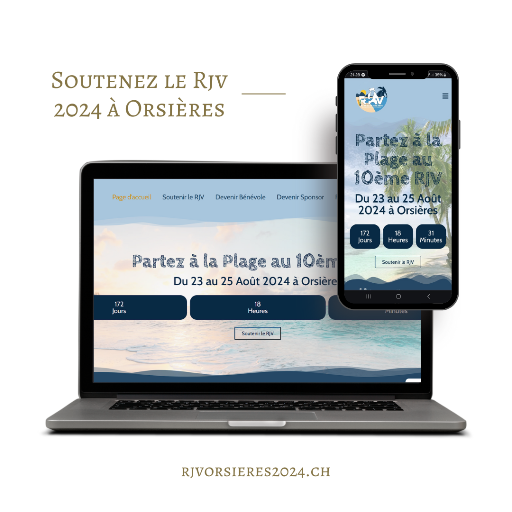 Un site dynamique pour l’organisation et la mise en avant du RJV 2024